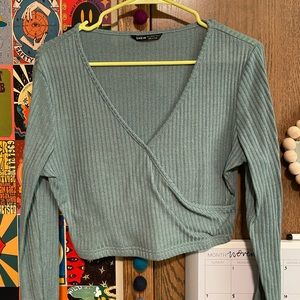 CROP LONG-SLEEVE